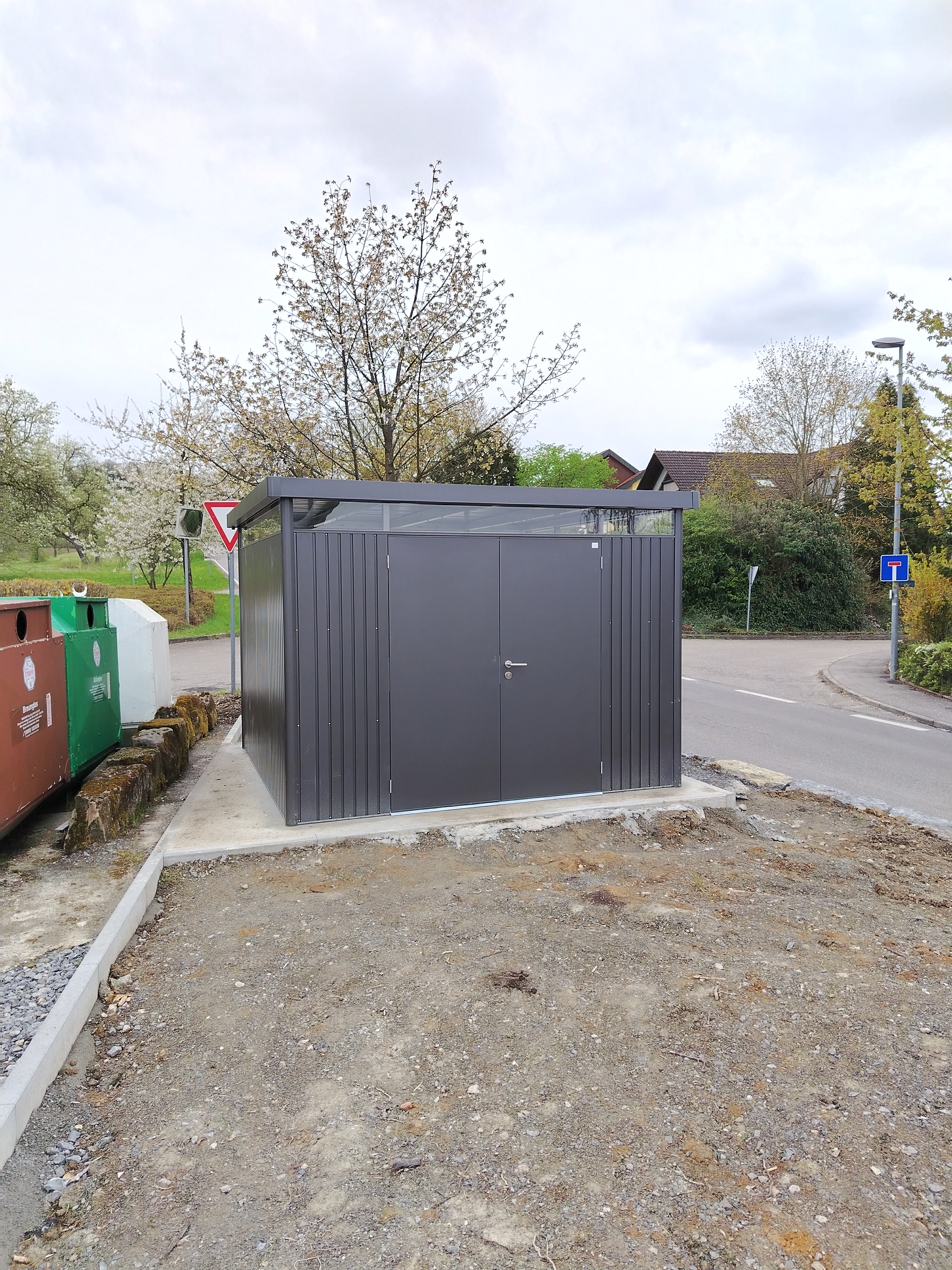 Container fertig vorne