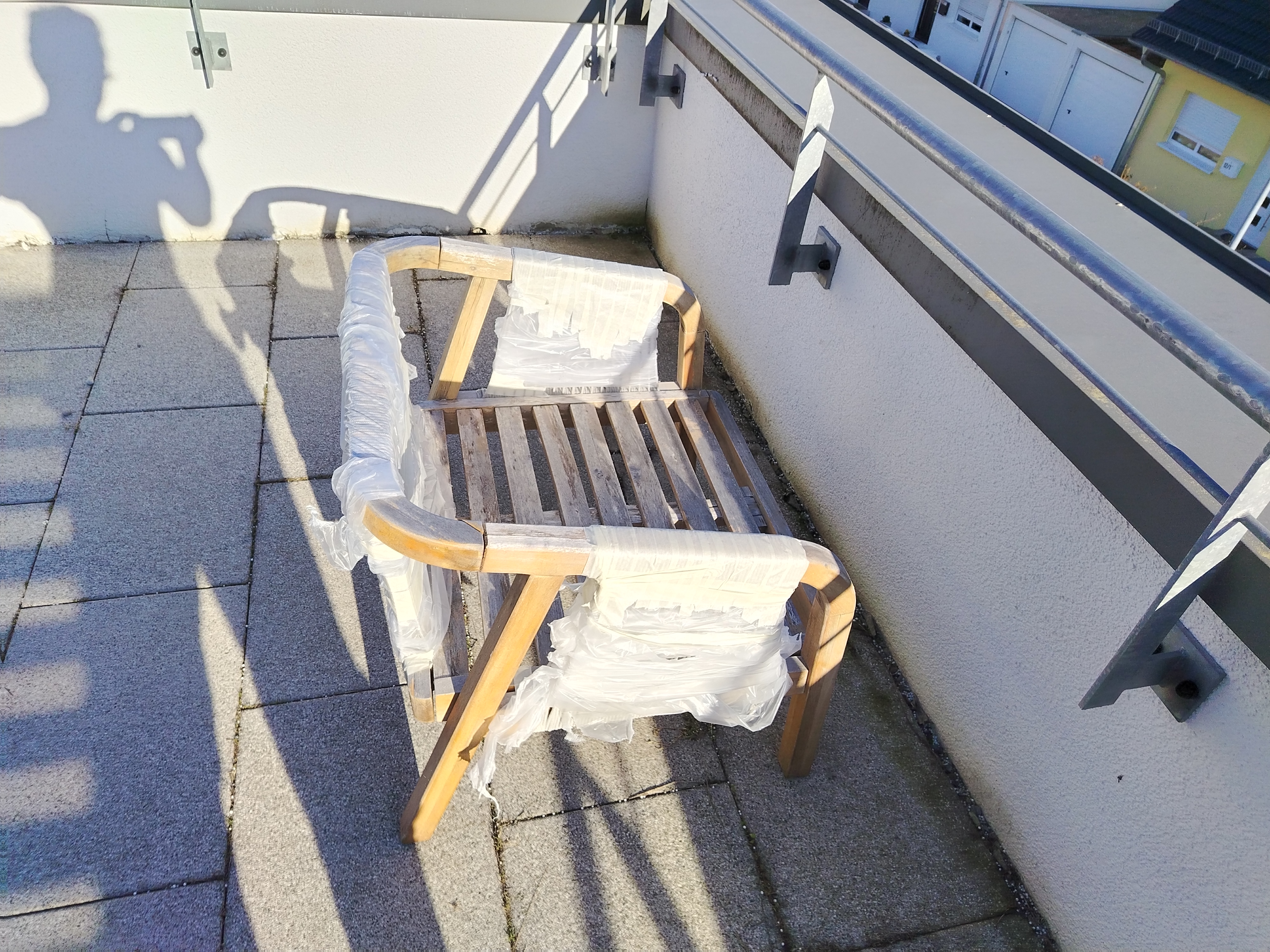 Außengarnitur nachher
