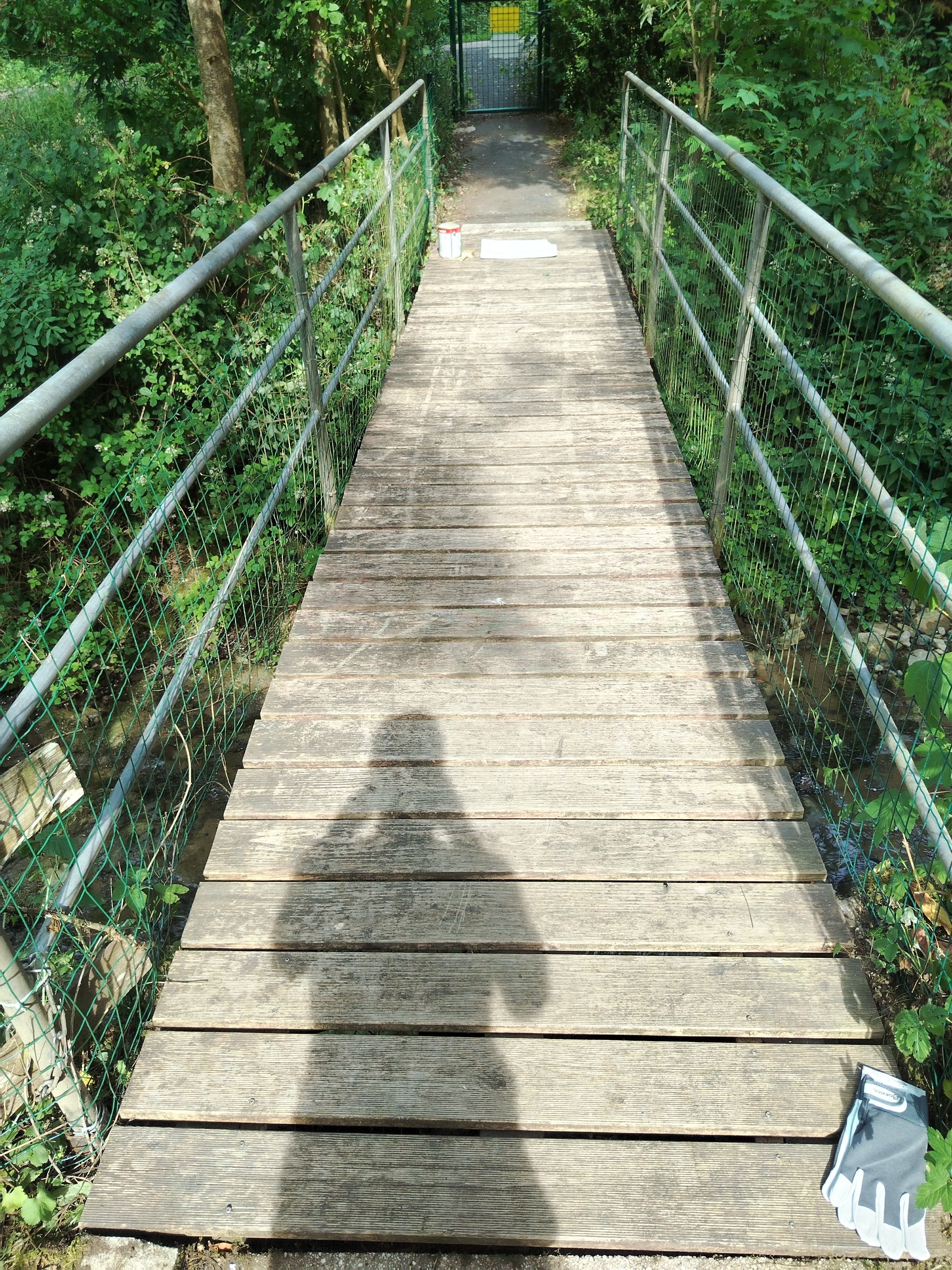 Brücke streichen
