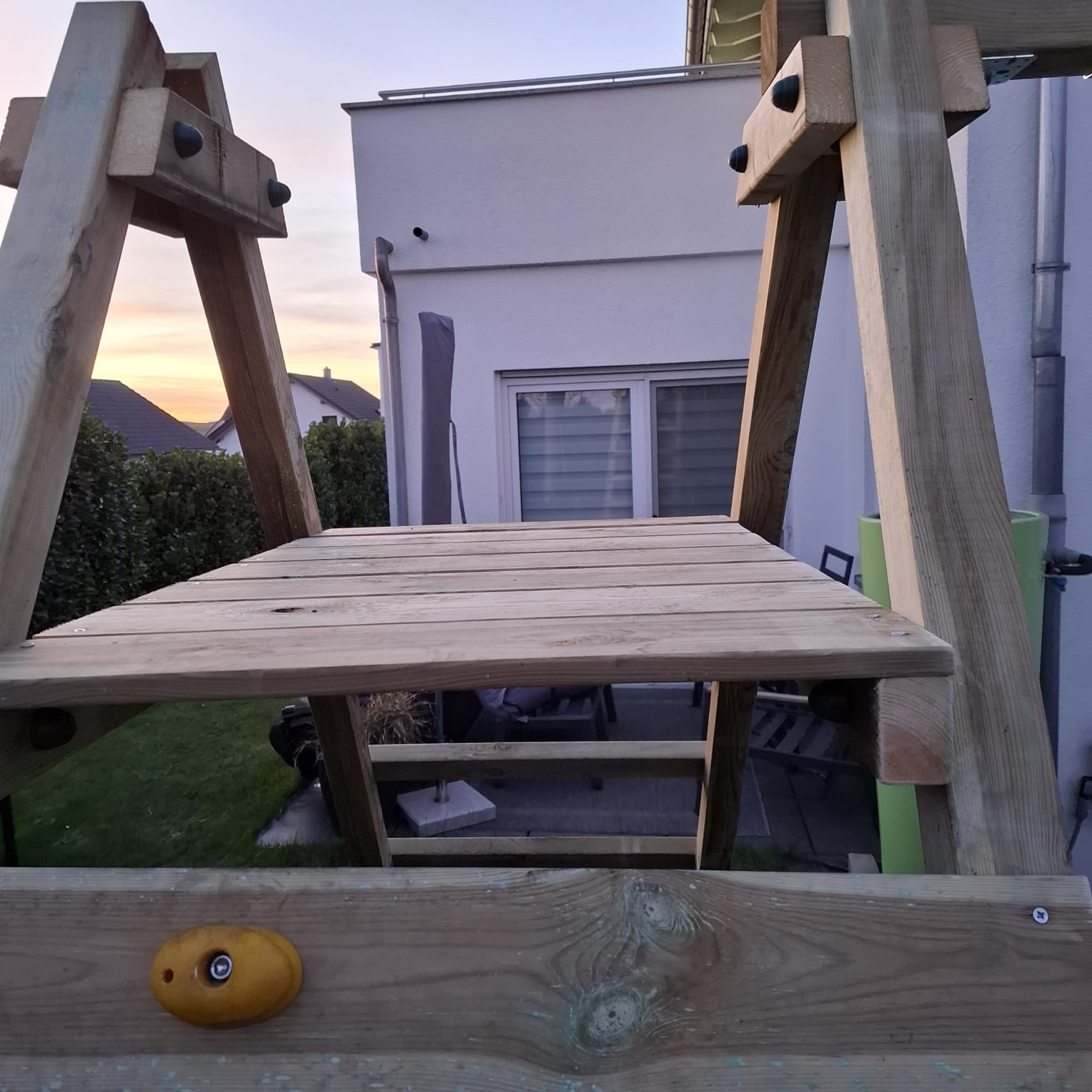 Montage im Gange