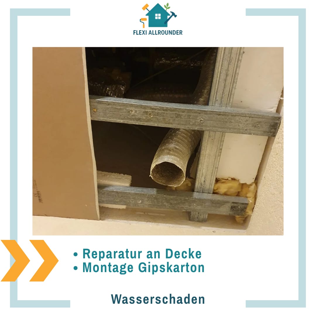 Reparatur im Gange